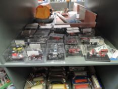 A collection of Thirty Four Italeri and similar plastic scale model Motobikes including Honda Monkey