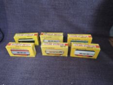 Six Metosul Portugal diecasts, Leyland Atlantean Buses, all boxed