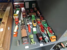A collection of mixed vintage Dinky, Corgi and similar diecasts including Dinky Octopus Wagon part