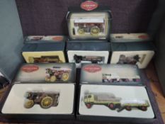 Six Corgi Vintage Glory of Steam diecasts, 80001, 80201, 80105, 80111, 80103 and 80002, most limited