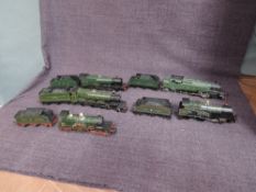 Five 00 gauge Great Western Loco's & Tenders, Wrenn 8230, Triang 3046, Mainline 7819, Airfix 4003