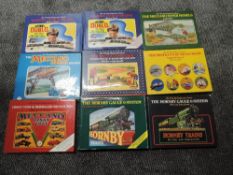 Nine volumes of the Hornby Companion Series, Gauge O System x2, The Products of Binns Road, Super