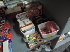 A collection of mixed Toys & Games including The A Team Walkie Talkie Headsets, True View Film