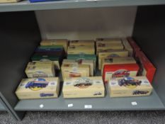A collection of Twenty 1990's Corgi diecast mixed vintage double decker Coaches including AEC, Guy