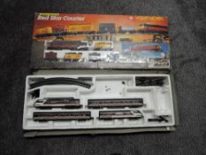 Two Hornby 00 gauge part sets, R696 Intercity 225 and R759 Red Star Courier, both boxed