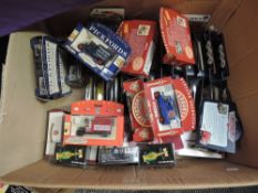 A box of modern diecasts including Oxford, Days Gone Vanguards and similar, approx 40 all boxed