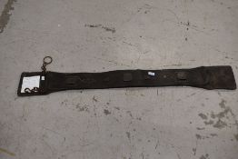 An early 20th century Horse Harness made by John Ball of Bickerstaffe