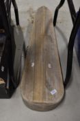 An antique pine violin case