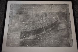 Francis Tinsley, (contemporary), after, two Ltd Ed prints, Ship, not signed, num 9/50, 55 x 75cm,