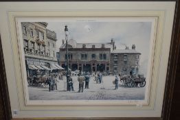 Antony Forster, (contemporary), after, a Ltd Ed print, signed and num 366/850, City Final, 40 x