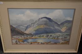 Sydney Passmore, (20th century), a watercolour, Lakeland landscape, signed, 36 x 49cm, mounted
