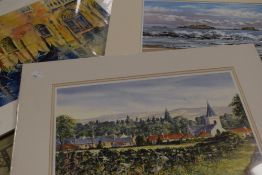 John Bathgate, (contemporary), after, a Ltd Ed print, Gifford, signed and num 89/500, 26 x 36cm,