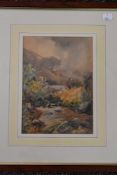 John Arthur Dees, (1875-1959), attributed to, a watercolour, Starnach, not signed and dated, 1914