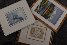 (20th century), a Ltd Ed print, still life, indistinctly signed and num 60/500, 23 x 18cm, mounted