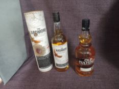 A bottle of Old Pultney 12 Year Old Single Malt Scotch Whisky, 40% vol, 70cl along with a bottle
