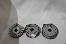 A Hardy bros fly reel called 'The Viscount 140' with spare spool and a Hardy Bros 'the viscount