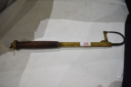 A brass Gaff made by C Farlow and co London