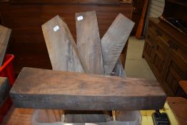 Four Rare 1980s French Walnut Stock blanks measuring approx 47cm x 13cm x 6cm