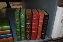 The Franklin Library. Plays/Theatre/Drama. Leather bound, gilt. (6)
