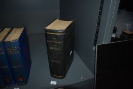 Ornithology. Newton, Alfred - A Dictionary of Birds. London: Adam and Charles Black, 1893-96.