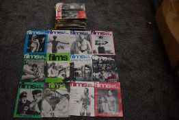 Magazine/Periodical. Films and Filming. 48 issues - 1972-1975. Original pictorial wrapps. Some