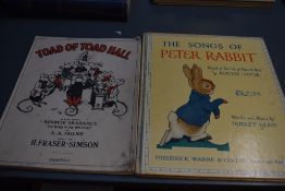 Children's/Music. Milne, A. A. & Fraser-Simson, H. - Toad of Toad Hall. London: Chappell & Co.