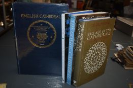 Church Architecture. Cathedrals. A small selection. Includes English Cathedrals (1892), etc. (4)