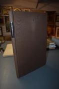 Antiquarian. A bound volume of the text/prelims for Camden's Britannia (1695) and (1806) editions.