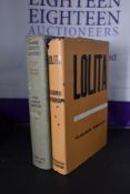 Literature. Nabokov, Vladimir - Lolita. London: Weidenfeld and Nicolson, 1959. 1st UK edition. In