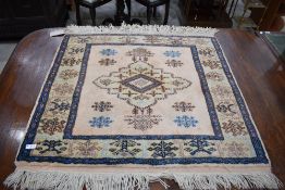 A Persian style prayer rug, approx 85 x 91cm