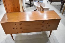 A mid century Schreiber side board 137cm W x 73cm H