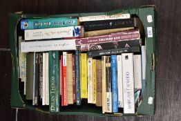 A selection of modern literature including Dylan Thomas and Ben Elton