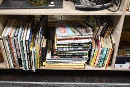 A large collection of steam railway and train related reference books. Including British Railways,