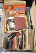 A large collection of early 20th century ephemera photographs and postcards