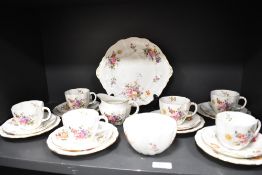 A Royal Crown Derby part tea service pattern no. 839892