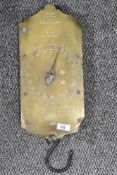 An early 20th century Salter's Trade Spring Balance No.60T