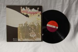 A UK original press of Led Zeppelin II - has some edge and sleave wear - vinyl VG+ with a few