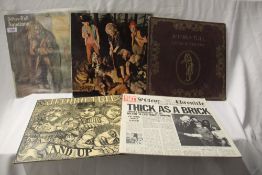 A lot of five original UK Jethro Tull albums - including a nice early Island label 'This Was'