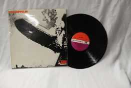 A nice clean UK original Atlantic Led Zeppelin debut album