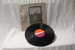 An original label plum and red Atlantic Led Zeppelin untitled (IV)