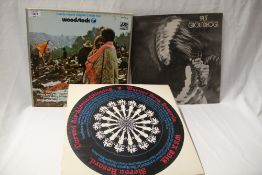 A lot of albums including The Groundhogs, Curved Air, Deep Purple, Led Zeppelin IV and the Woodstock