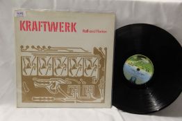 A nice UK Kraftwerk related Vertigo spaceship label 'Ralf and Florian' album. Some light spine