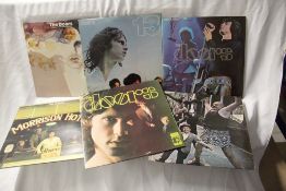 A lot of six albums by The Doors. Later pressing but worth adding to your collection, timeless music