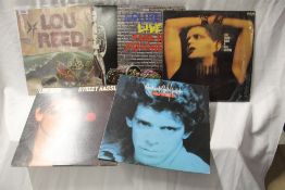 A lot of ten Lou Reed records, virtually getting his back catalogue in one lot, well cared for and