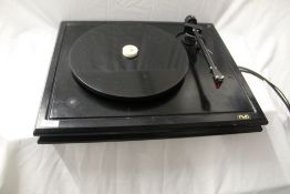 An extremely rare British made NVA Senior turntable with its own external power supply modified by