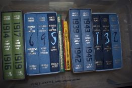 Three sets of Folio Society volumes including Martin Gilbert 'The First World War', The Second World