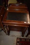 A 19th Century mahogany Davenport style desk