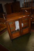 A 19th Century oak smokers cabinet