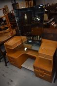 A mid 20th Century golden oak dressing table, E Gomme , G Plan
