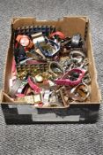 A varied lot of modern and retro fashion watches.
